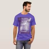 proverbes 1 T-shirt (Devant entier)