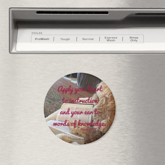 Proverbes 23:12 aimant (In Situ (Lave-vaisselle))