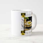 Proverbes 25:11 Un Mot Parlé Clairement Jumbo Mug (Devant droit)