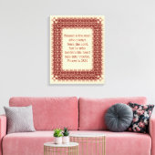 Proverbes 28:14 Écriture Biblique 2 Toile Décorée (Insitu(Salon))