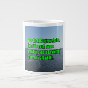 Proverbes 2:6 WEBU Mug