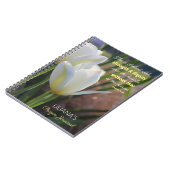 Proverbes 31:25 Tulip Prayer Journal (Côté gauche)