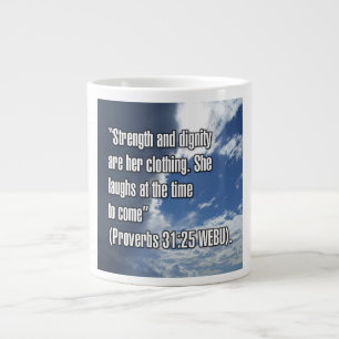 Proverbes 31:25 WEBU Mug