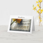 Proverbes 31:30 Carte de voeux (Fleur jaune)