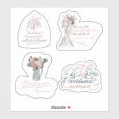 Proverbes 31 Collection de stickers Femme (Feuille)