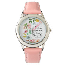 Proverbes 31 Elle Est Bien Plus Précieuse Montre