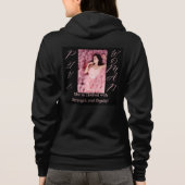 Proverbes 31 Femme Black Zip-Up Long Sweat - shirt (Dos)