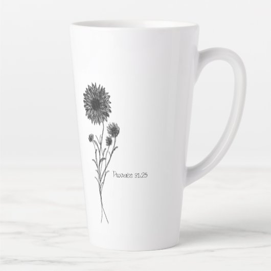 Proverbes 31 Latte Mug (Droite)