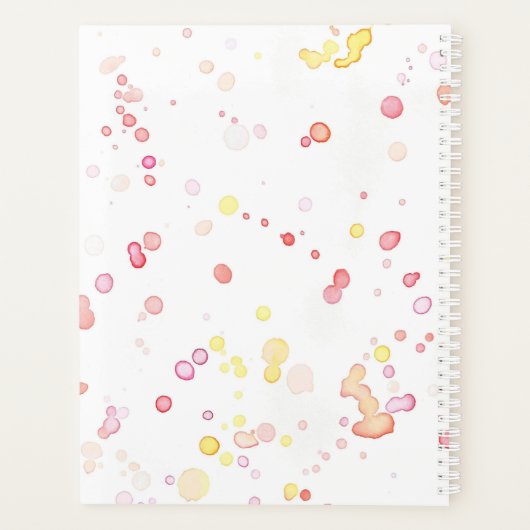 Proverbes 31 Plannière d'aquarelle pour femmes (Dos)