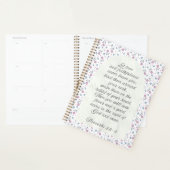 Proverbes 3:3–4 Écriture florale (Devant avec enveloppe)