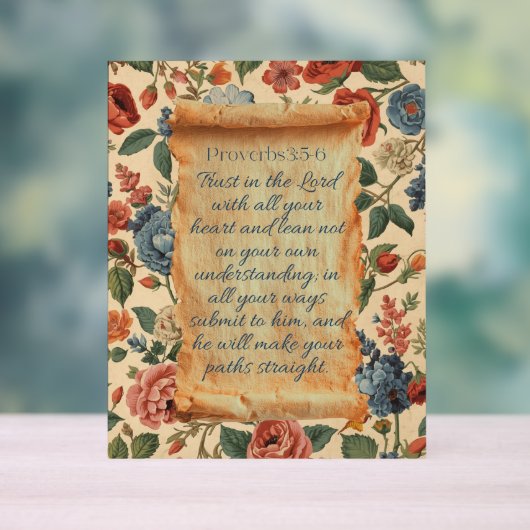 Proverbes 3:5–6 Aie confiance dans l'Éternel (Neutre)