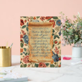 Proverbes 3:5–6 Aie confiance dans l'Éternel (Mariage)