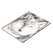 Proverbes 3:5 Carnet Wolf (Côté gauche)