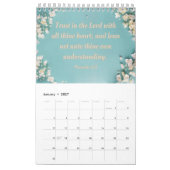 Proverbes Bible Versets Collection Wall Calendrier (Jan 2027)