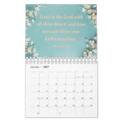 Proverbes Bible Versets Collection Wall Calendrier (Jan 2027)