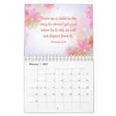 Proverbes Bible Versets Collection Wall Calendrier (Feb 2027)