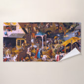 Proverbes du Néerlandais, Pieter Bruegel l'Ancien (Serviette de bain)