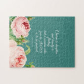 Proverbes floraux 31:30 Jigsaw Puzzle (Horizontal)