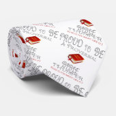 Proverbiële bijbelduim stropdas (Opgerold)