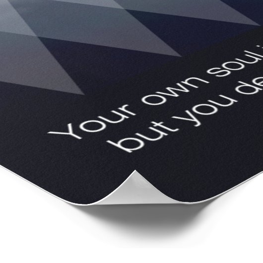 Proverbs 11:17 poster (Hoek)