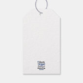 Proverbs 12:25 Bible Verse – Kind Word Art Cadeaulabel (Achterkant)