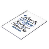 Proverbs 12:25 Bible Verse – Kind Word Art Notitieboek (Linkerzijde)