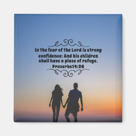 Proverbs 14:26:)2 Magnet Magneet