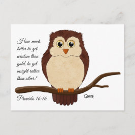 Proverbs 16:16 - Briefkaart