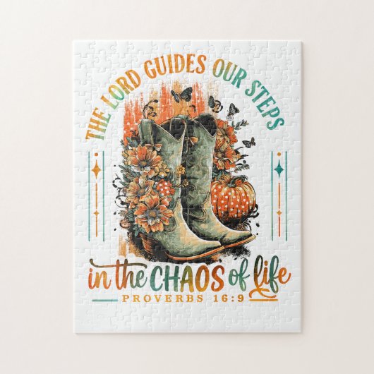 Proverbs 16:9 legpuzzel (Verticaal)