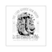 Proverbs 16:9 	rubberstempel (Afrduk)