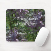 Proverbs 17:17 Lilacs Muismat (Met muis)