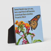 Proverbs 18:24 fotoplaat (Voorkant)