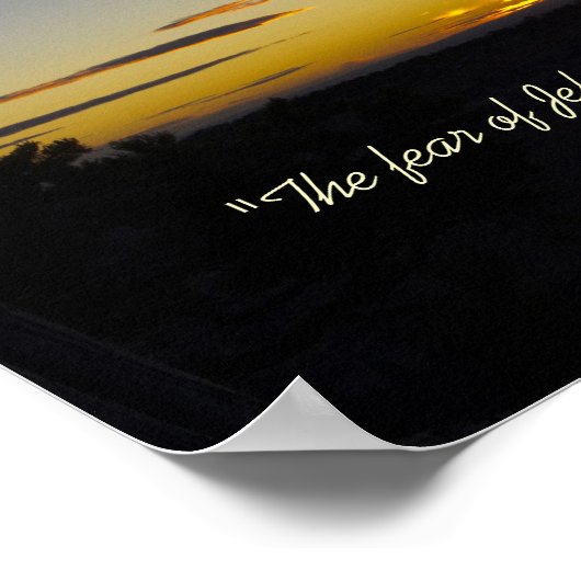 Proverbs 1:7 Poster (Hoek)