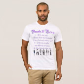 Proverbs 20 Unisex Custom Graphics T-Shirt (Devant entier)