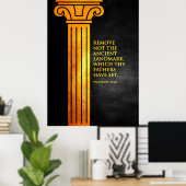 Proverbs 22:28 Bijbelversie Poster (Thuiskantoor)