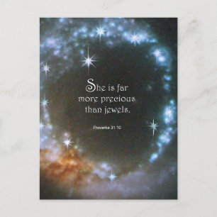 Proverbs 31:10 briefkaart