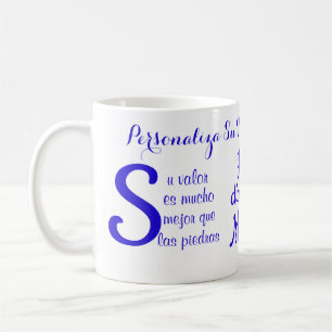 Proverbs 31:10 Vrouw ver boven Rubies Esp Koffiemok