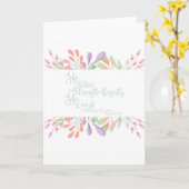 Proverbs 31:25-kaart kaart (Gele Bloem)