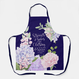 Proverbs 31:25 Strength and Honour Blue Schort