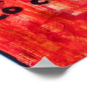 Proverbs 31:25 - Ze is in sterkte gedicht Poster (Hoek)