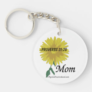 Proverbs 31:28 Moederdag Sleutelhanger