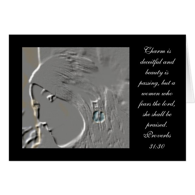 Proverbs 31:30 (Voorkant Horizontaal)