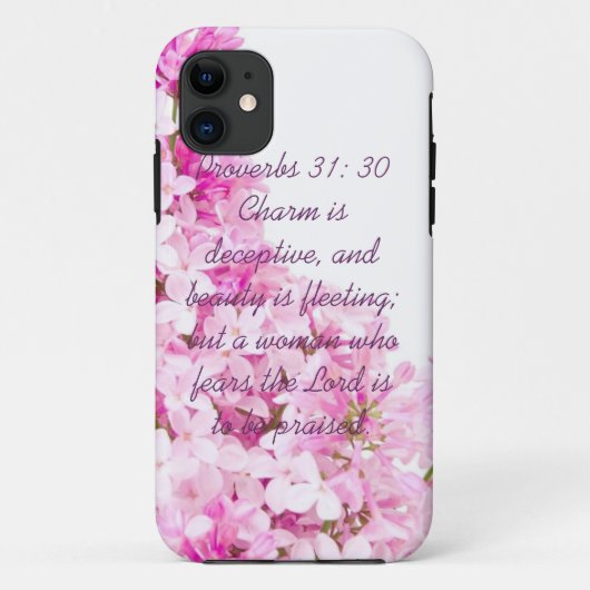 Proverbs 31:30 iPhone 5/5s Hoesje (Achterkant)