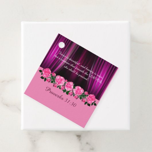 Proverbs 31 bedankjes labels (In situ)