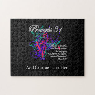 Proverbs 31 Bijbel Christelijk vrouwen Legpuzzel