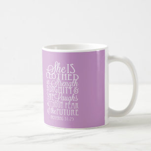 Proverbs 31 Gifts - Gedetailleerd in kracht en waa Koffiemok