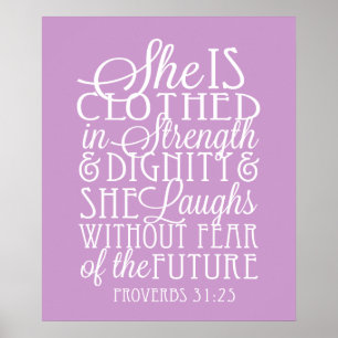 Proverbs 31 Gifts - Gedetailleerd in kracht en waa Poster