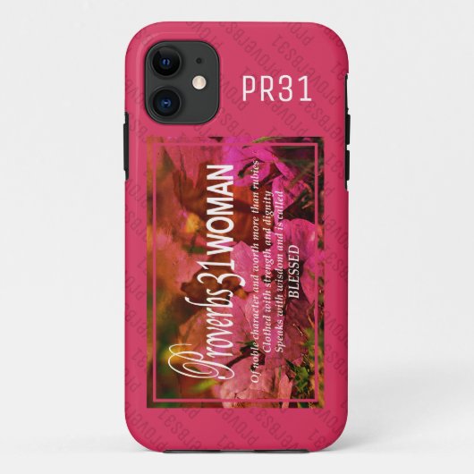 PROVERBS 31 | Meer waard dan roebel Case-Mate iPhone Case (Achterkant)