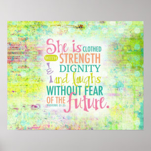 Proverbs 31 Poster voor vrouwen