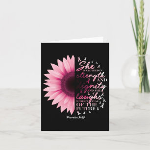 Proverbs 31 Verse Shirten Christelijke borstkanker Kaart